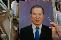 外薗様ご依頼肖像画１
